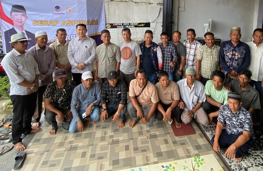 Syarif Fasha Perjuangkan Aspirasi Warga dan Nelayan Tanjung Jabung Timur